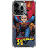 DC Comics Superman Action Flying Pose iPhone 14 Pro Clear Case